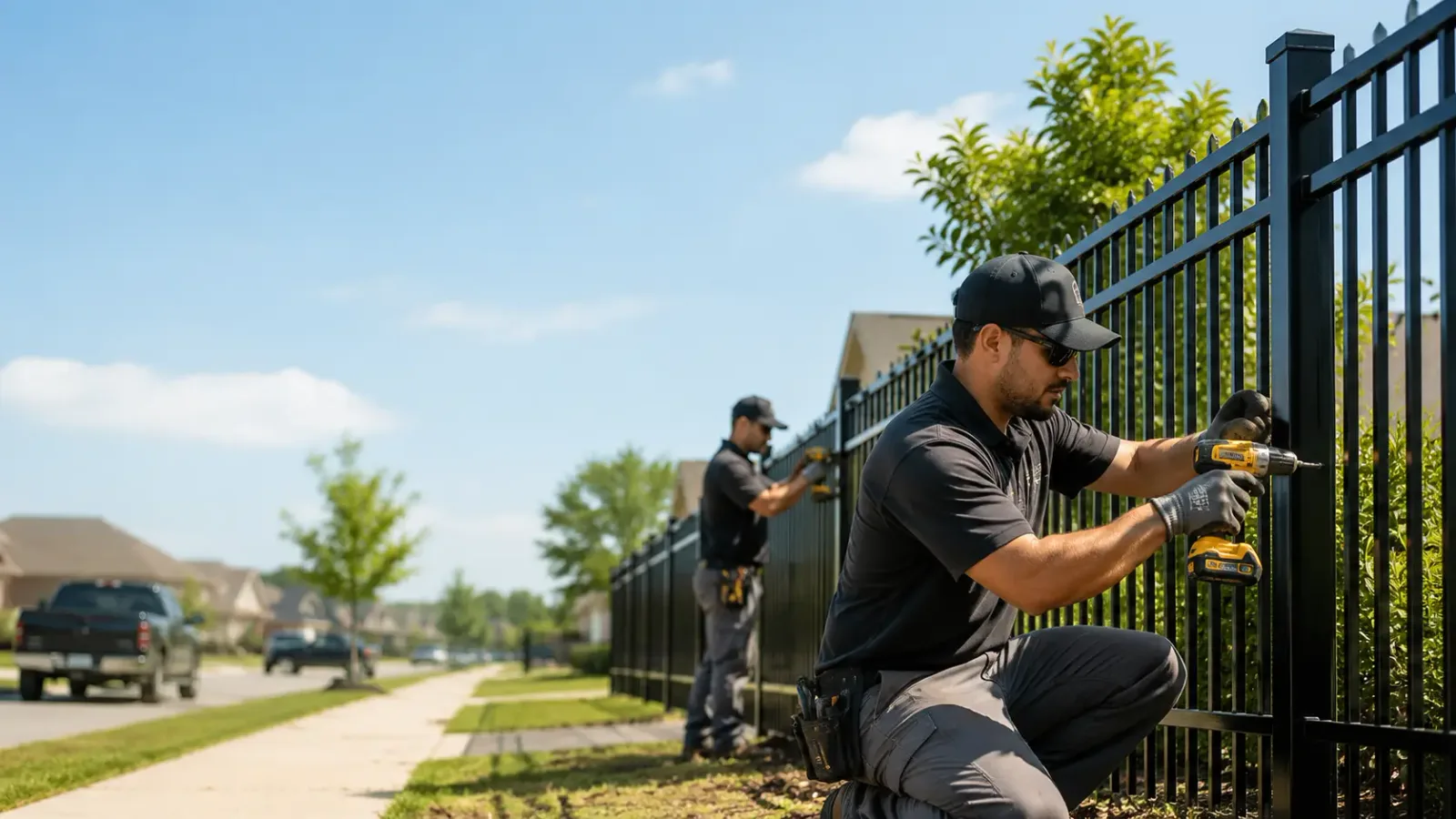 Metal Fence Installation in Luling, LA